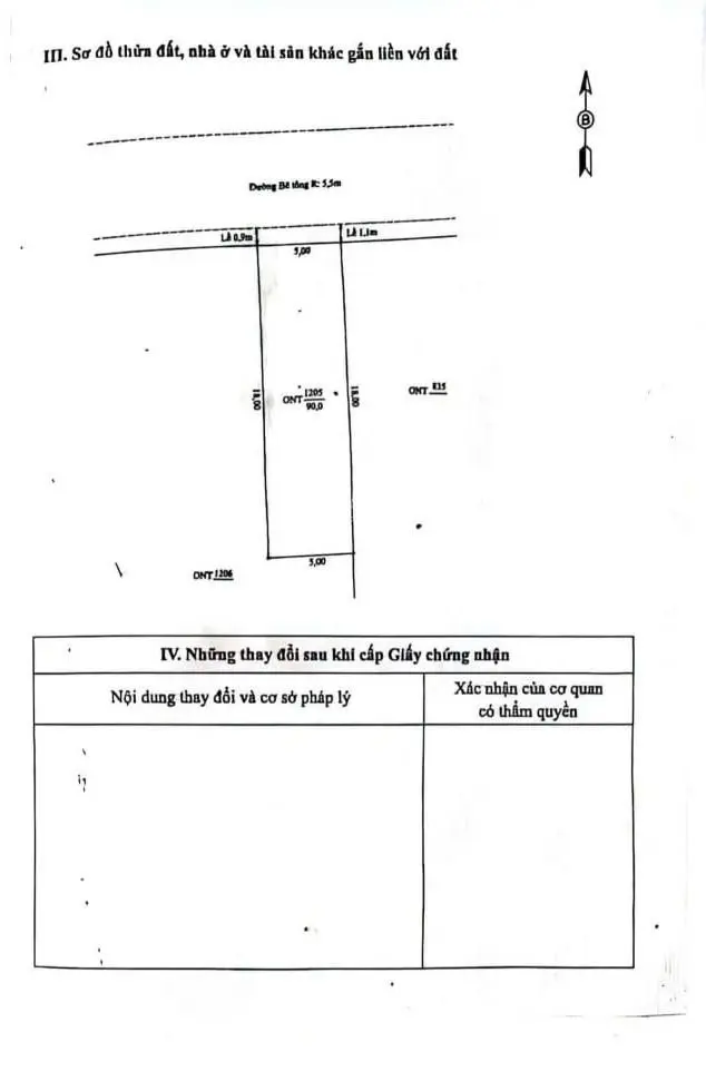 BÁN ĐẤT DIỆN TÍCH 90M2 - CHÍNH CHỦ