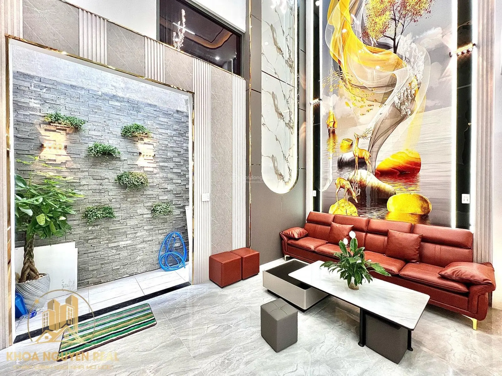 Mẫu nhà hiện đại 2025 - thiết kế lửng ngược - full nội thất cao cấp - KDC Sài Gòn Mới, Nhà Bè