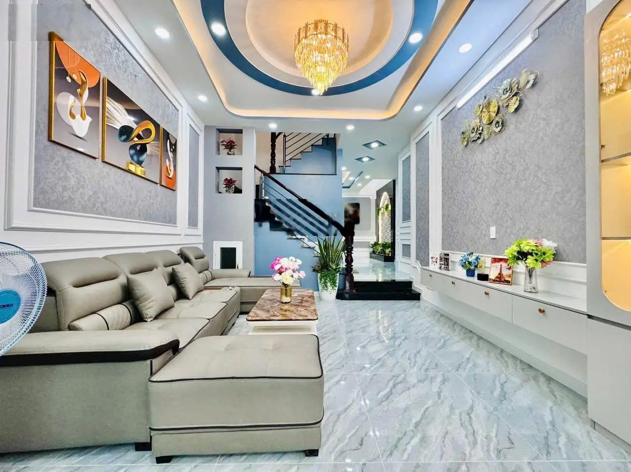 Nhà mới xây xong 36,9m2 giá 1 tỷ 990 triệu đường Nguyễn Văn Khối, phường 9, quận Gò Vấp