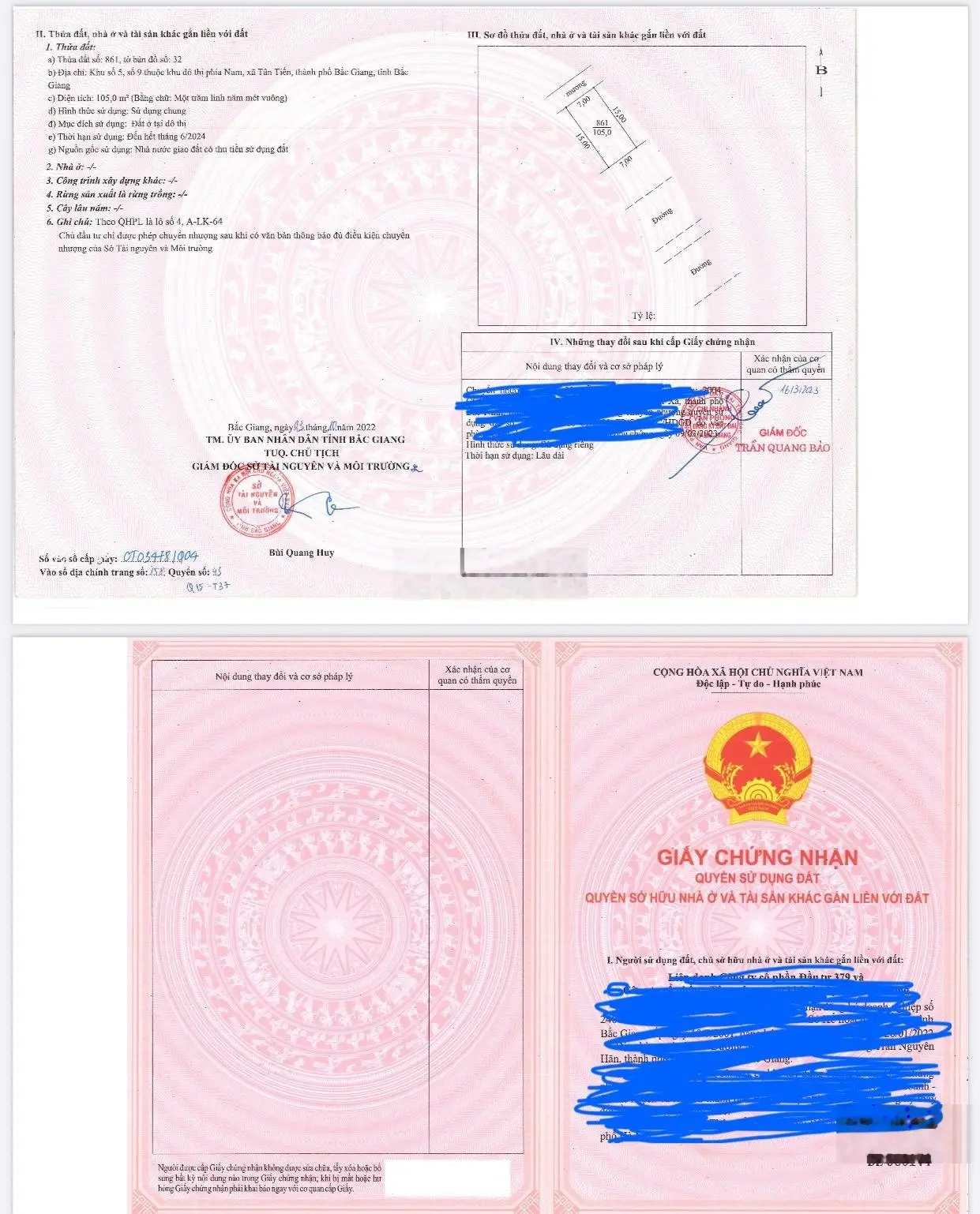 Chuyển nhượng đất nền tự xây cạnh ngã 6 trung tâm TP. Bắc Giang. Trục chính đường Trường Chinh