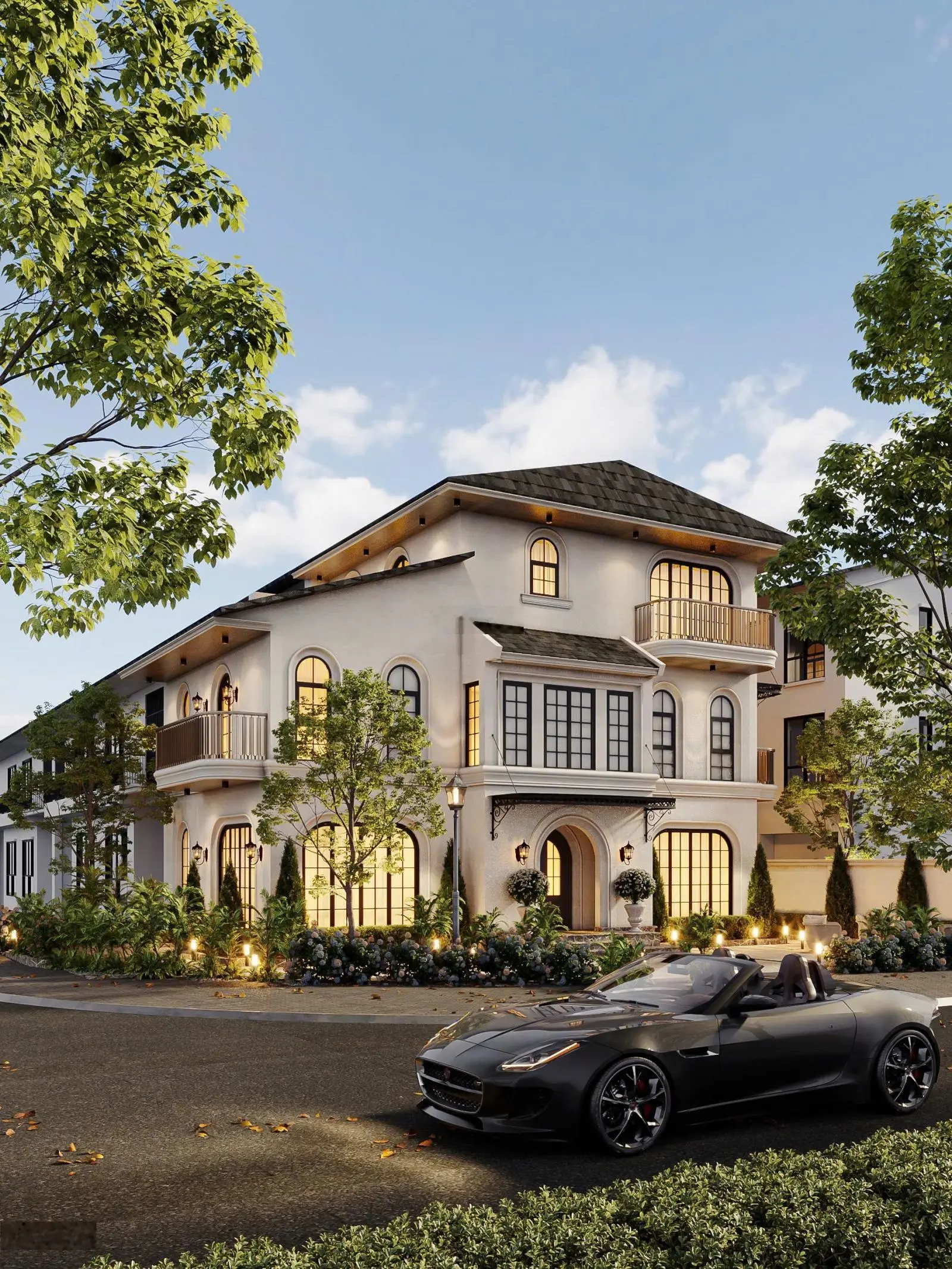 Hàng hiếm biệt thự thô ecopark diện tích 212m2 căn góc! lh xem nhà 0973 792 ***