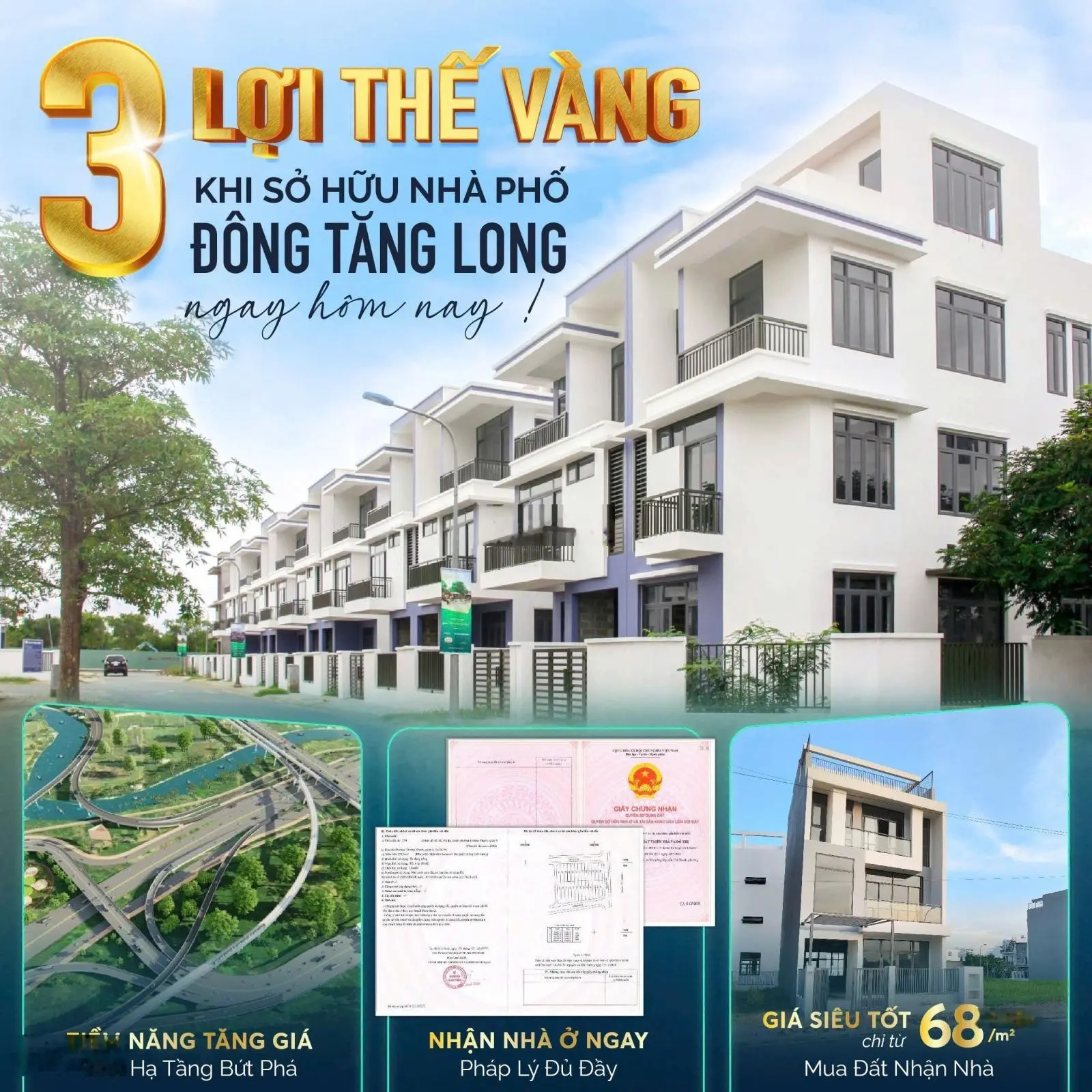 Nhà phố Đông Tăng Long Bao đầu tư 142m2 Nhà thô 4 tầng BTCT chỉ nhỉnh 8 tỷ