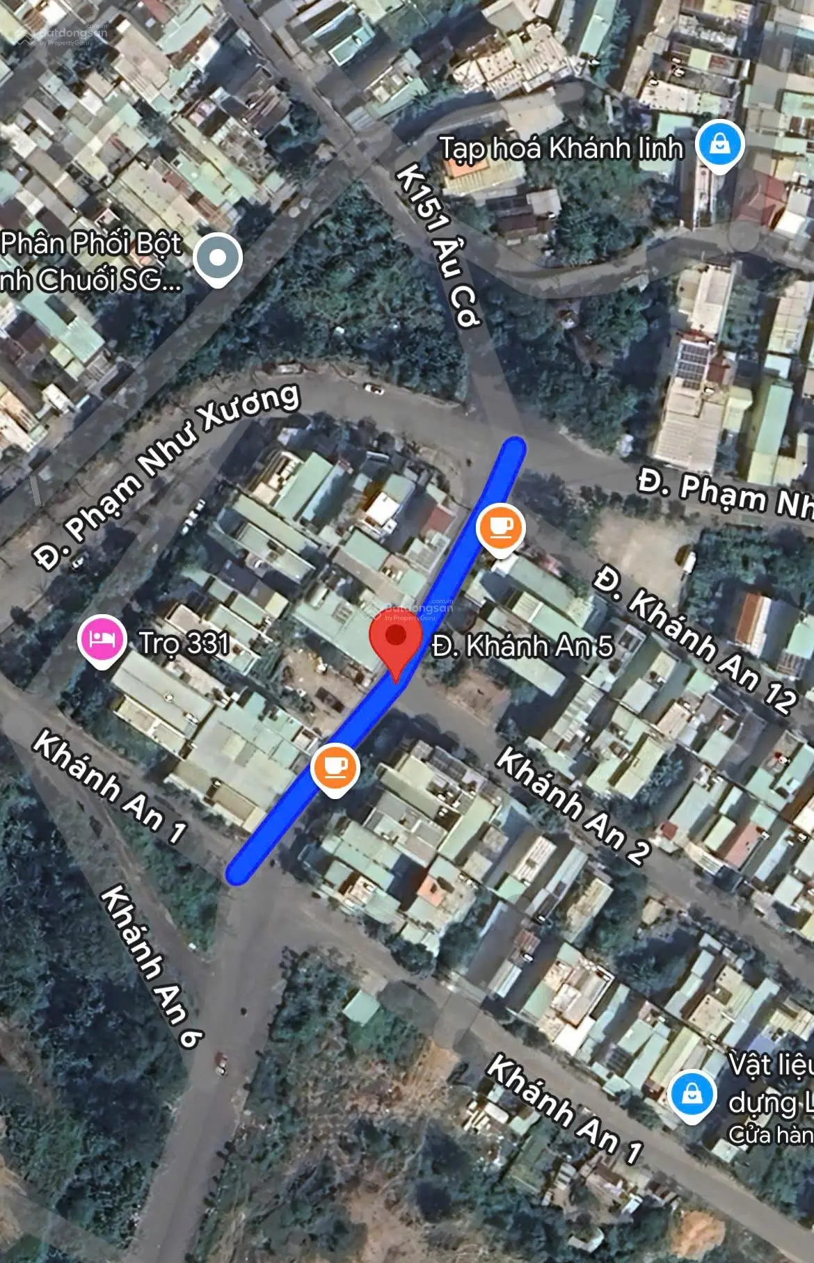 Bán đất Khánh An 5, đường 7m5 khu bộ đội 532, gần chợ Hòa Khánh