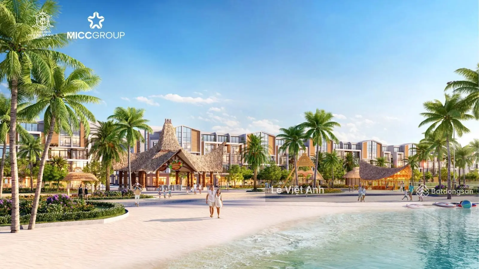 Bán liền kề Ánh Dương 62,5m2 - Vinhomes Ocean Park 3 The Crown: Đẳng cấp, tiện nghi, vị trí vàng