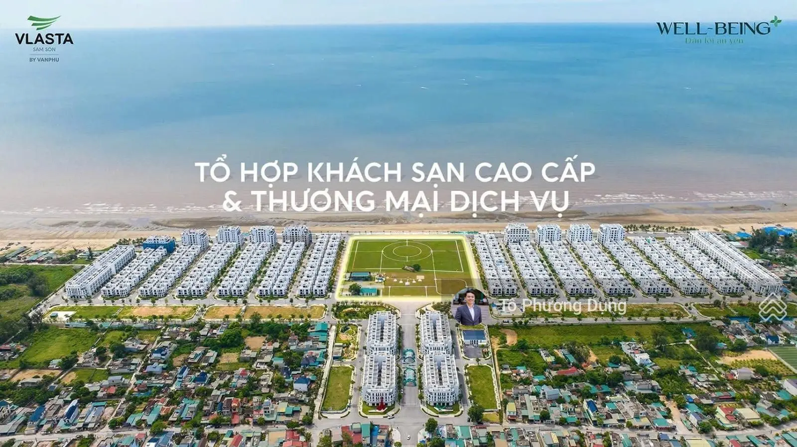 Bán LK02 Vlasta Sầm Sơn - DT 97,5m2 - 5 Tầng - 6,5m mặt tiền - SĐCC - LH 0844866336!