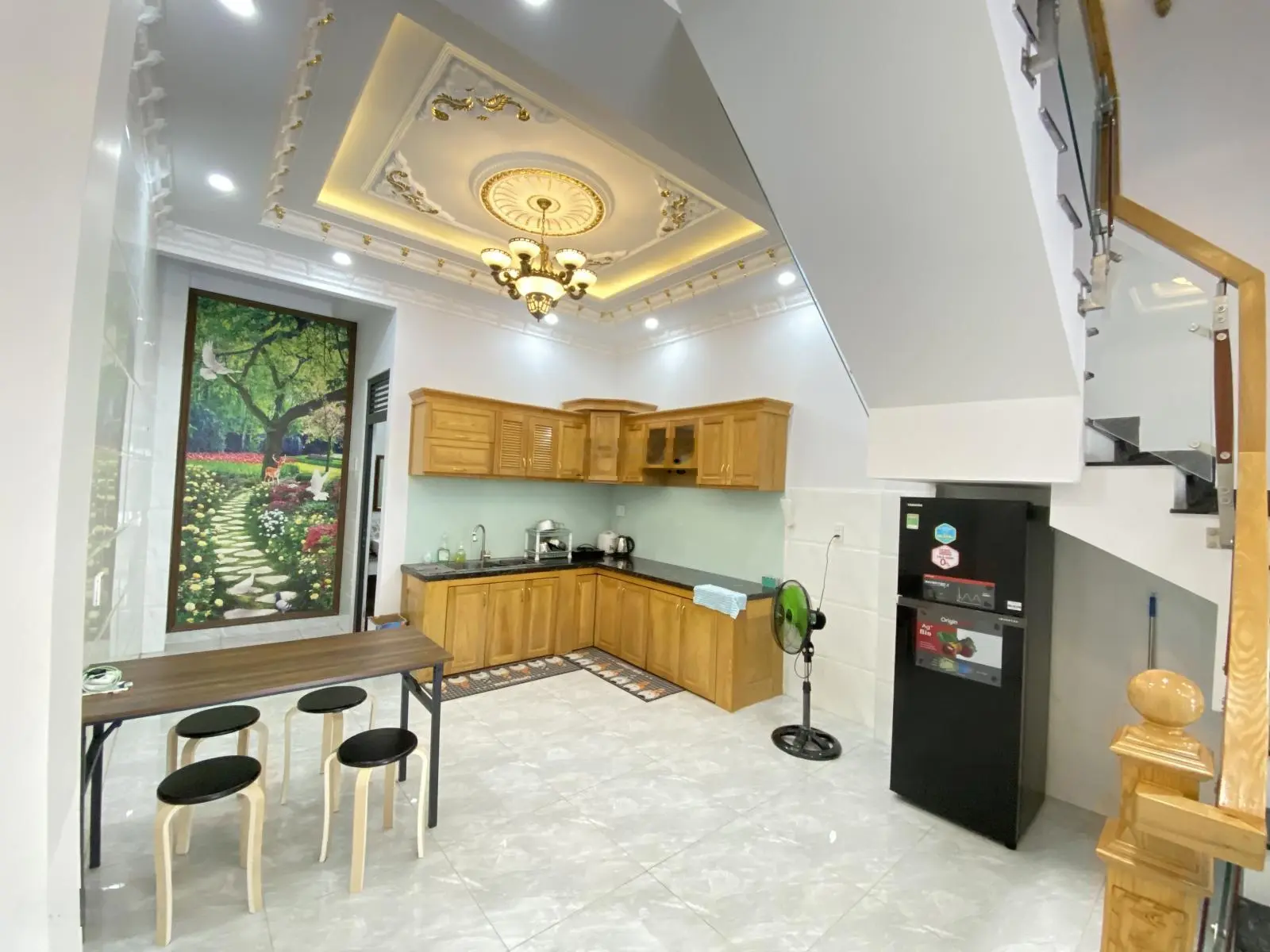 Cát Tường Phú Sinh bán nhà 3 tấm nhà 1 trệt 2 lầu SHR hoàn công tặng full nội thất cao cấp