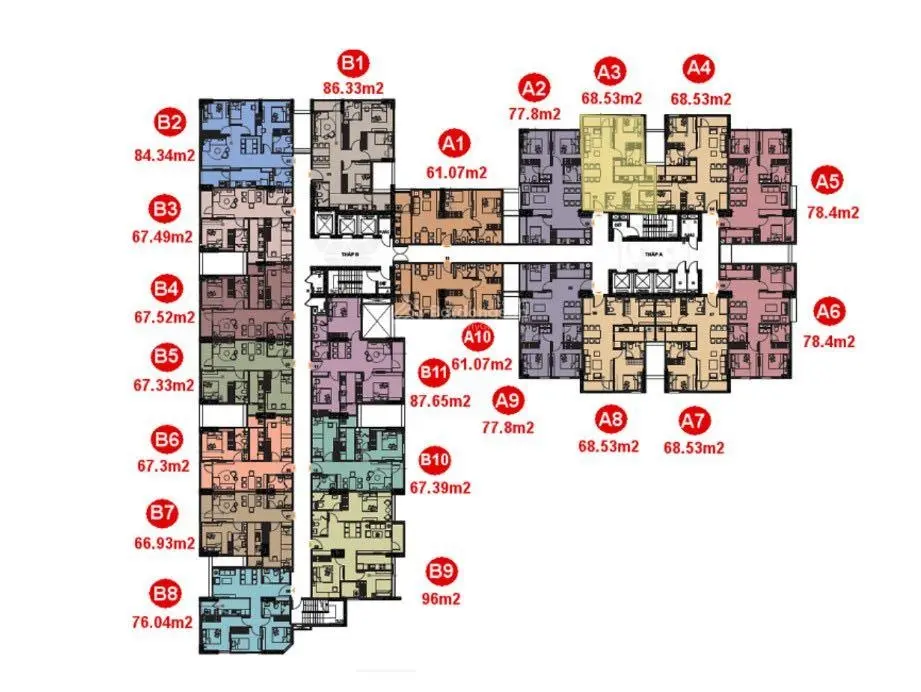 Hot, bán gấp căn hộ Bea Sky 69m2 2pn 2wc giá chuẩn chỉ 4.05 tỷ CTL. Lh em Trí: 0964 380 ***