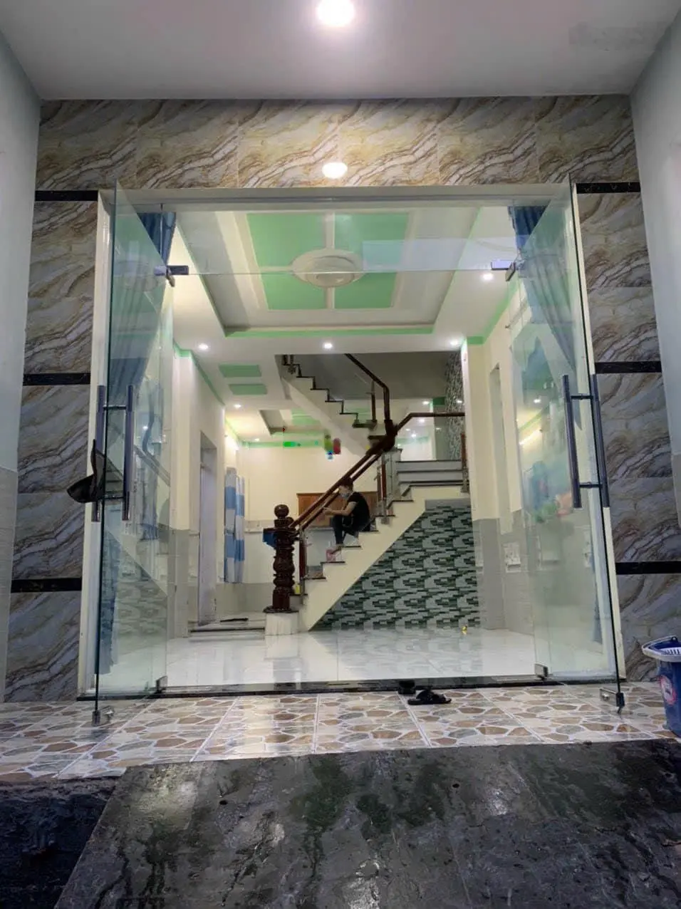 2,5 tỷ bán nhà 2 mặt tiền 1 trệt 1 lầu giá rẻ, cách đường Thuận An Hòa 100m, P An Phú, TP Thuận An