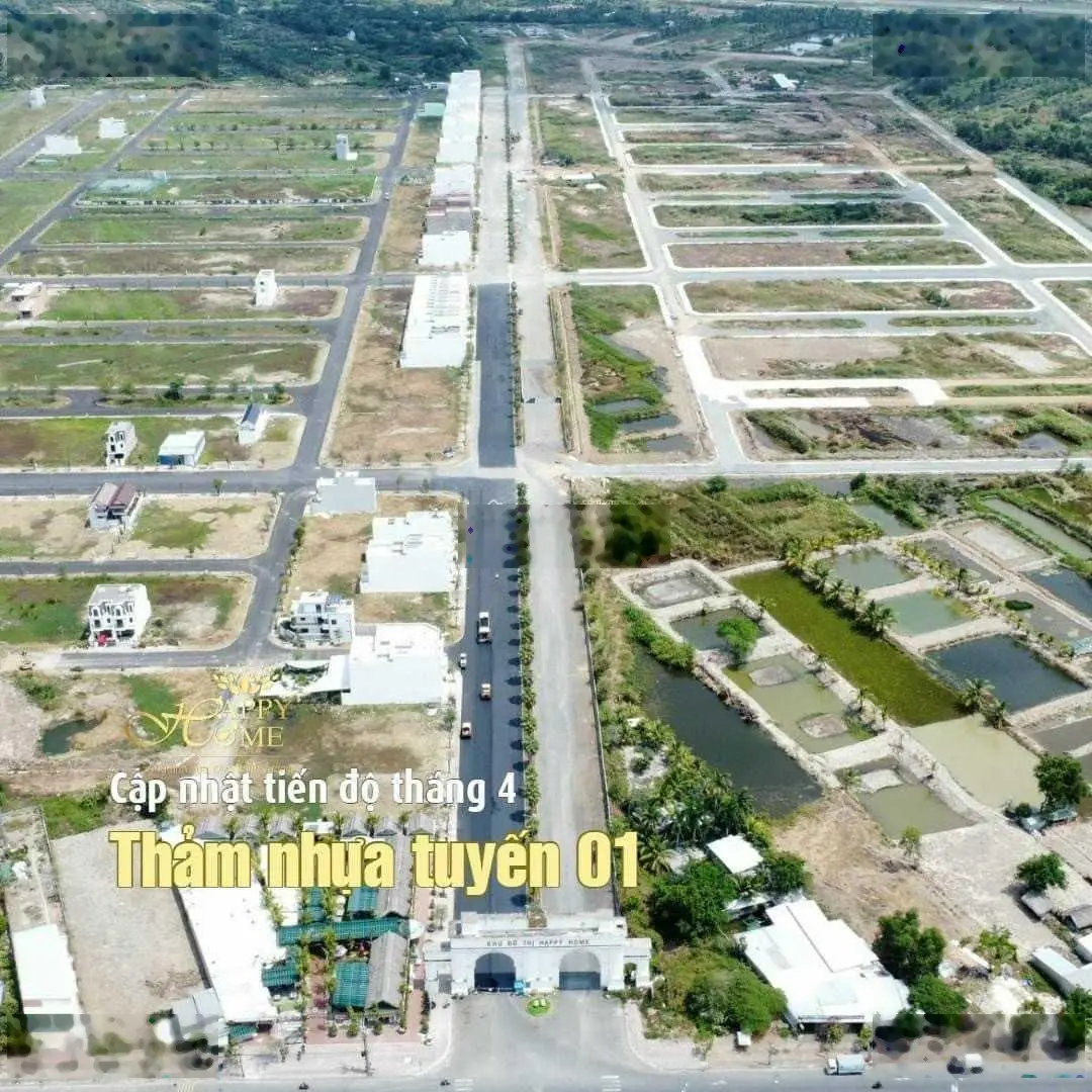 0707 664 ***, 1tỷ150/nền đường28m, đất nền Happy Home Cà Mau giá tốt, E Hồng Phúc nhận ký gửi-mua bán