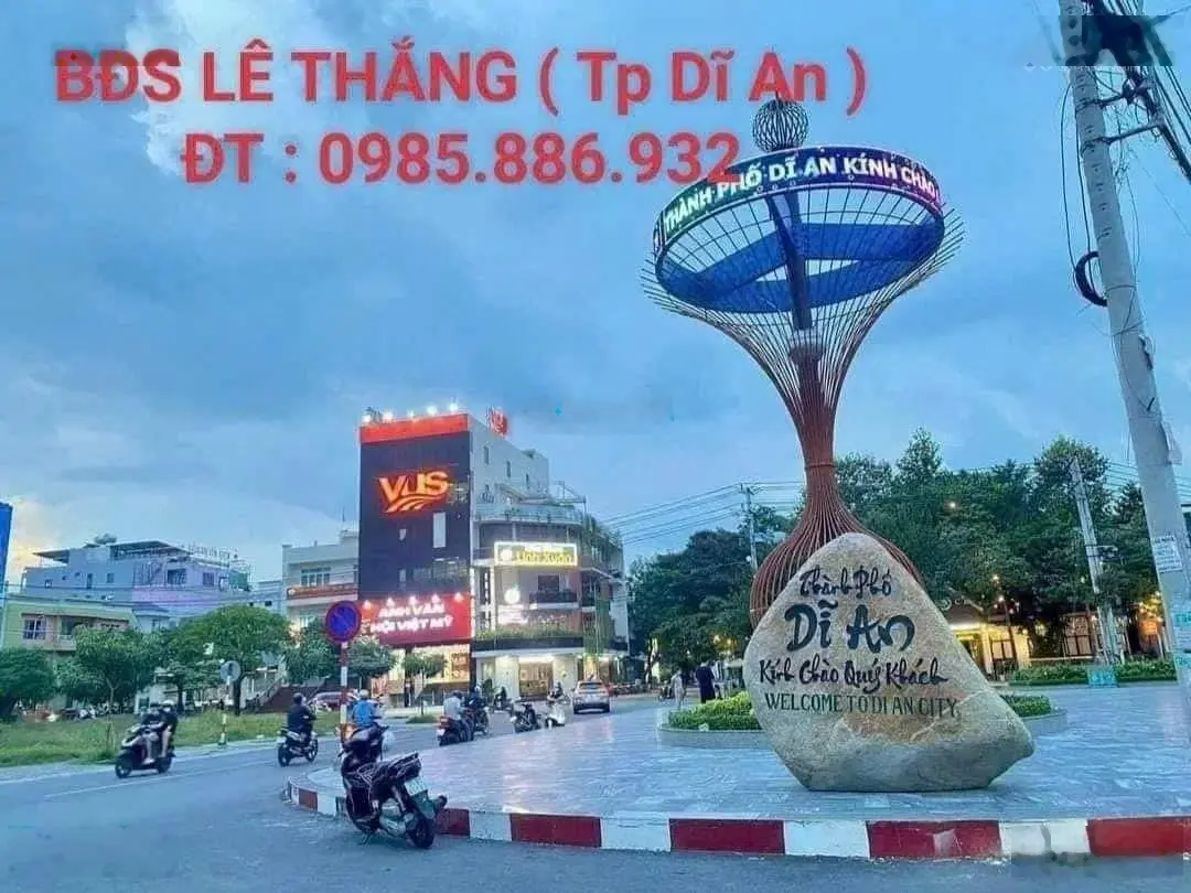 Bán đất tại đường V, trung tâm hành chính TP Dĩ An, 7 tỷ vnd, 128m2 - giá cực chất, view đẹp