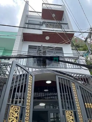 Bán nhà mới 4 tầng 4x22m ô tô ngủ trong nhà sát Phú Mỹ Hưng Q7 hơn 6tỷ