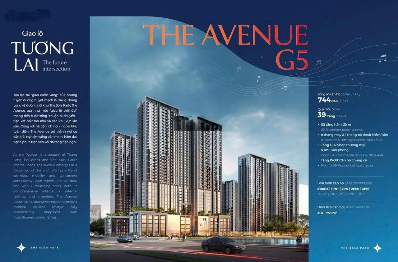 Căn hộ Sola park chỉ 68,2tr/m2, 2 hầm để xe, CK trực tiếp 138tr, TT toán sớm ck 12,5%