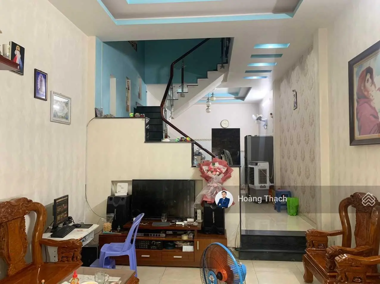 Nhà hoàn công 1 trệt 1 lầu Đông Hòa ngay Trần Hưng Đạo giá rẻ