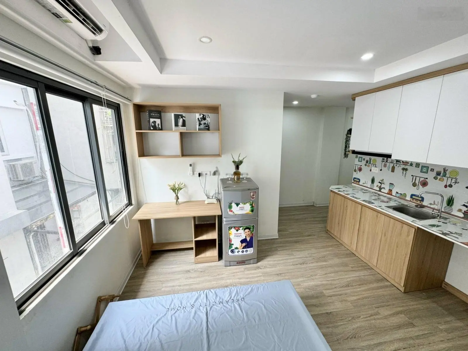 Bán Toà CCMN Hoàng Ngân, Cầu Giấy, Oto 20m, 7T Thang máy, 23P dòng tiền 150tr/tháng