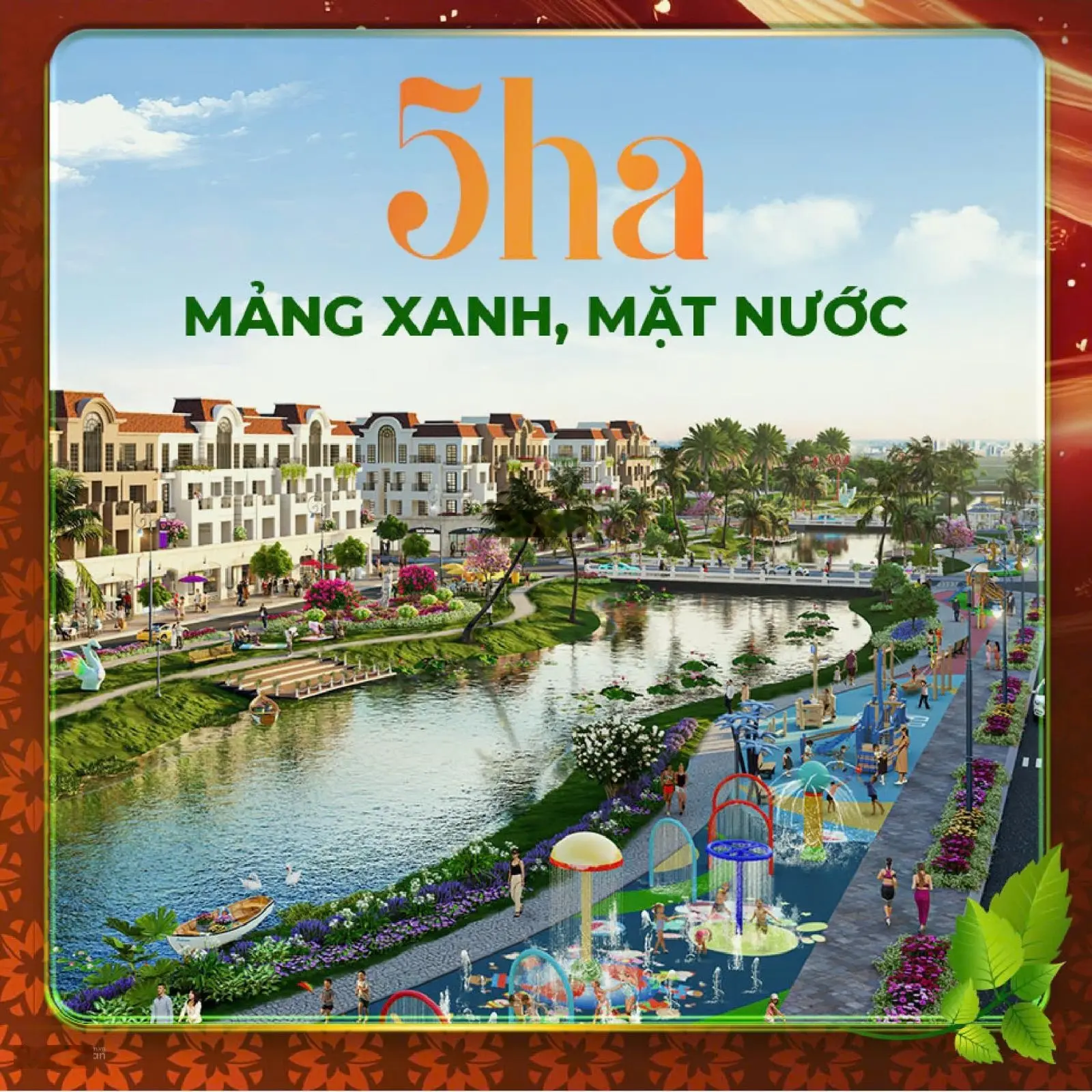 Chỉ từ 17tr/m2, thanh toán 3%/t sở hữu ngay đất nền shophouse tại Agora City nơi sống chuẩn chất Âu