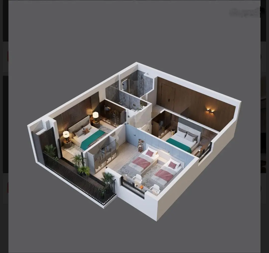 Bán căn hộ duplex cao cấp tại Diamond Hill, Bắc Giang: Không gian sống đẳng cấp