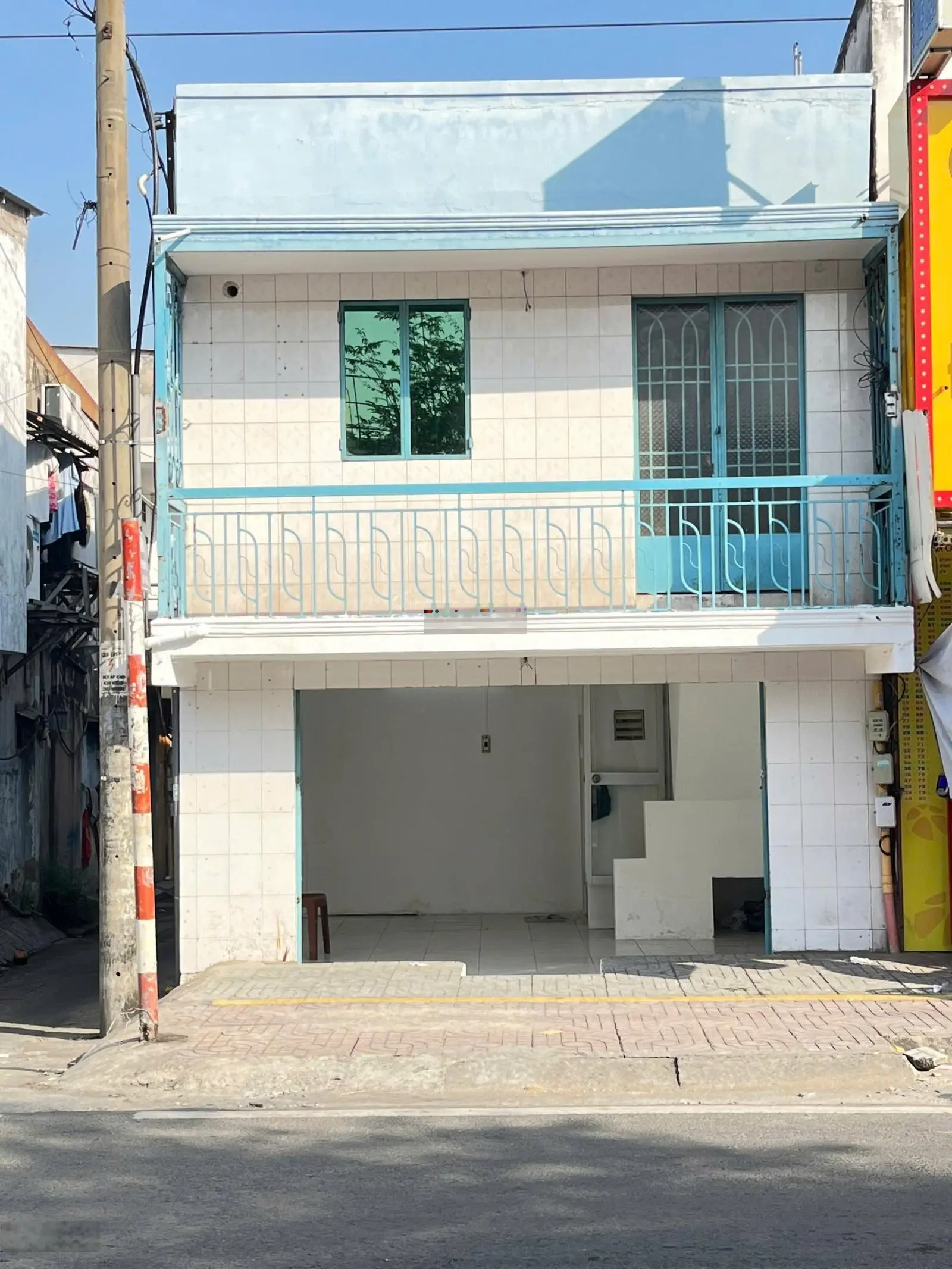 Nhà Mặt tiền Khu kinh doanh Chợ Phạm Thế Hiển, P4, Q8. Nhà 1trệt, 1lầu BTCT, Ngang 4,5m x Dài 6m.