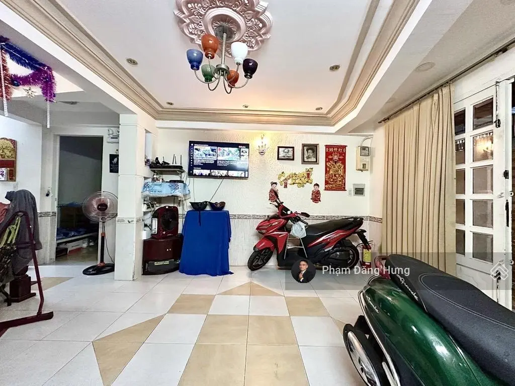 Nhà Quận 3, Lê Văn Sỹ, hẻm 3m, cách hẻm ô tô 20m, 4 tầng, 50m2, ngang 4.2m, 8PN, giá tốt 8.3 tỷ