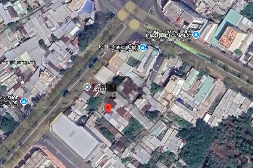 Bán biệt thự, văn phòng mặt tiền đường Võ Nguyên Giáp, TP Trà Vinh.