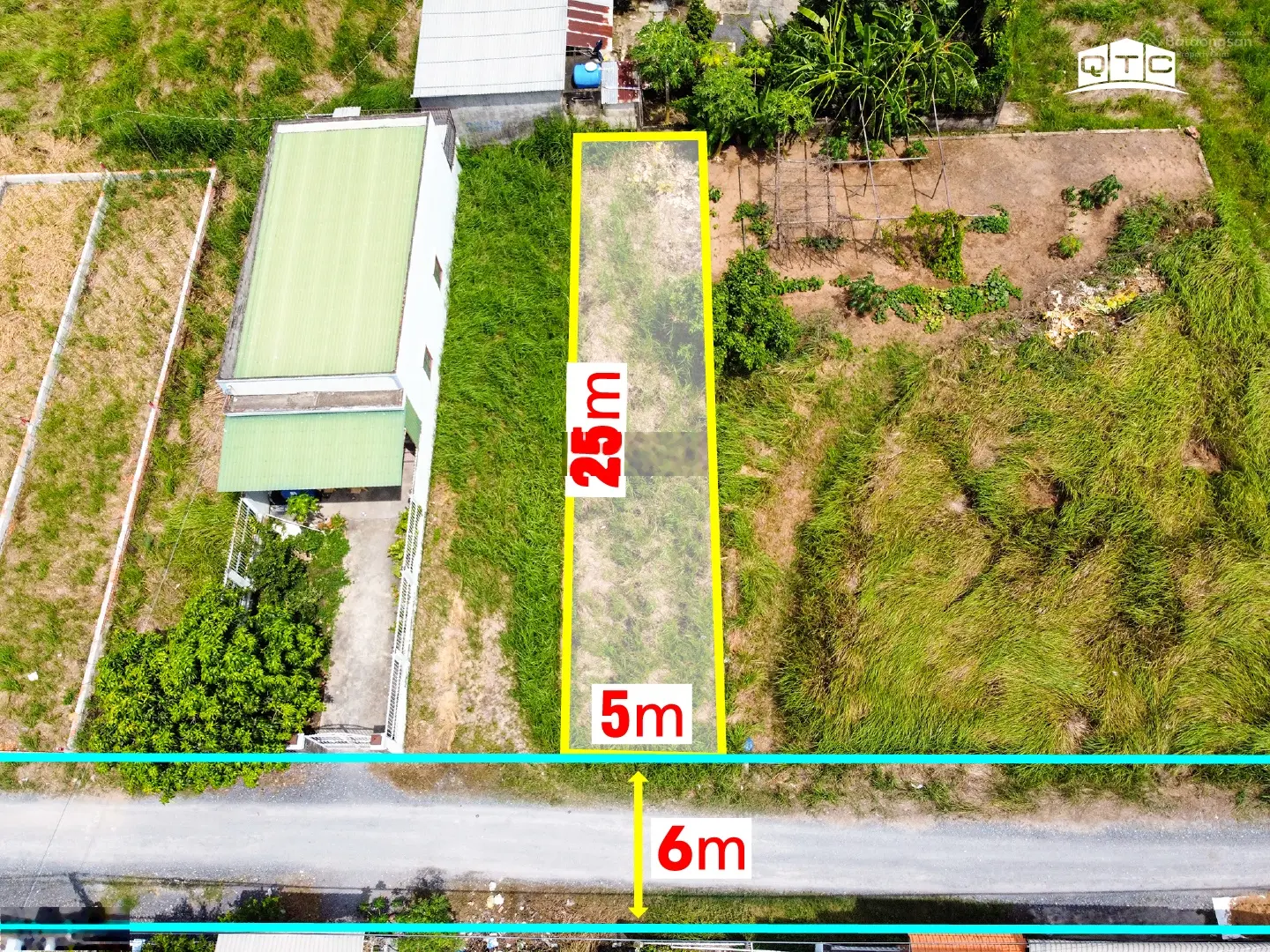 Bán gấp lô đất thổ 125m2 trung tâm TT Cần Giuộc, cách QL50 chỉ 100m, giá rẻ