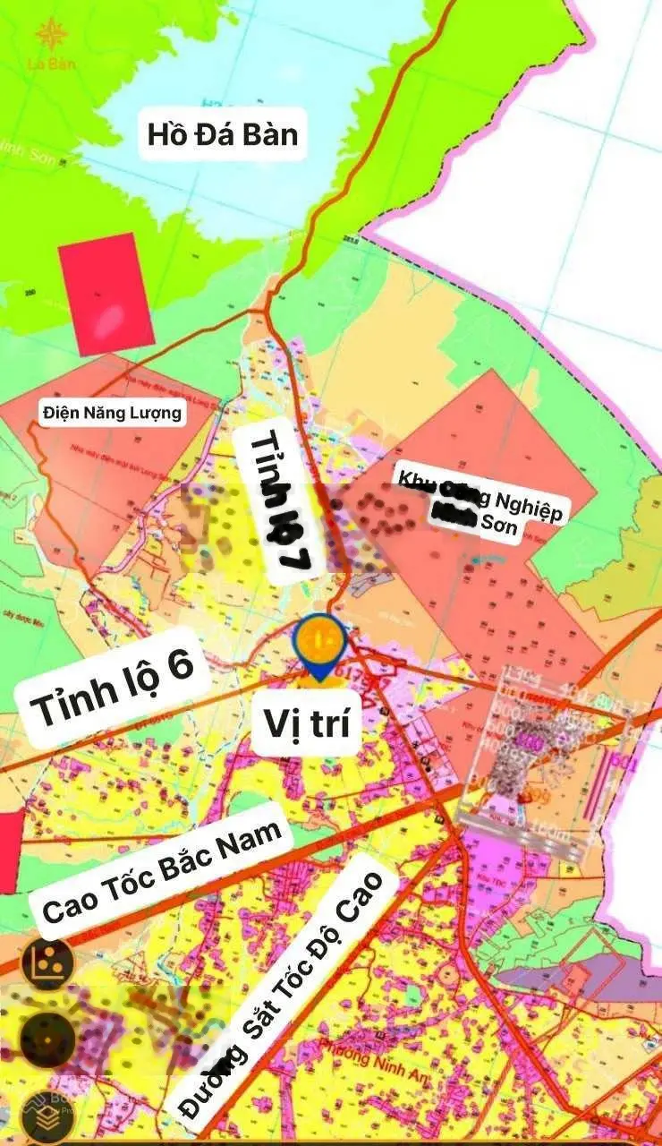 Đất ở gần khu công nghiệp Ninh Sơn Tỉnh Lộ 7 Ninh Hòa