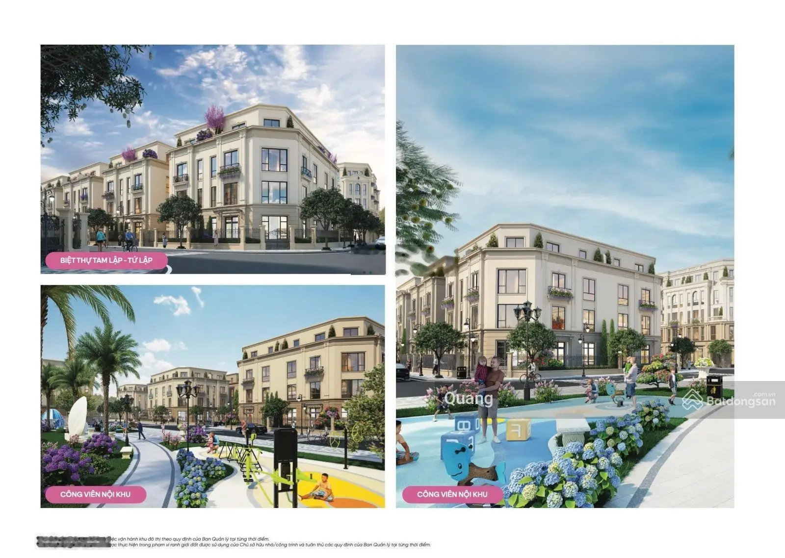 SIÊU PHẨM BIỆT THỰ SONG LẬP THIÊN NGA & HOÀNG GIA 136M2 -147.6M2 TRỰC DIỆN VƯỜN HOA
