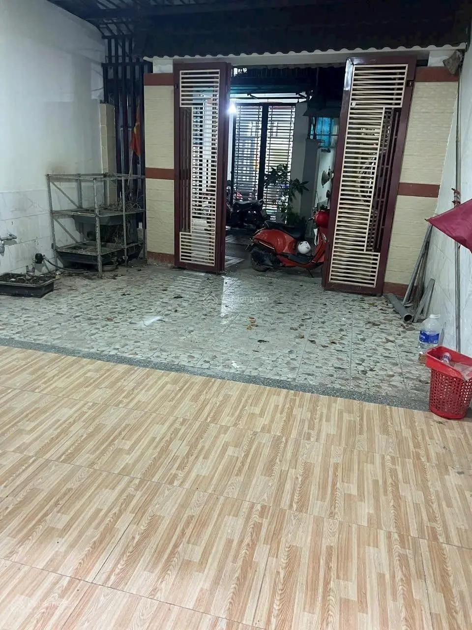 Kẹt tiền bán nhà 1 lầu đẹp Vĩnh Phú 38 gần cầu Phú Long dt 109.7m²(5x22m) đường 6m nhựa