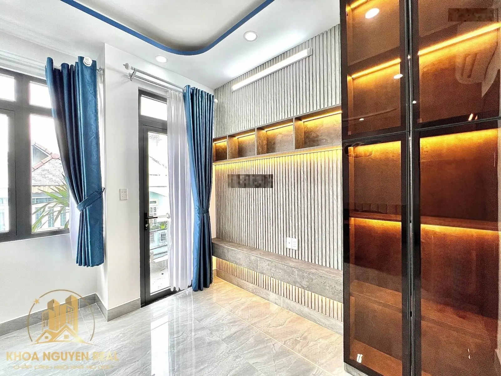 Mẫu nhà hiện đại 2025 - thiết kế lửng ngược - full nội thất cao cấp - KDC Sài Gòn Mới, Nhà Bè