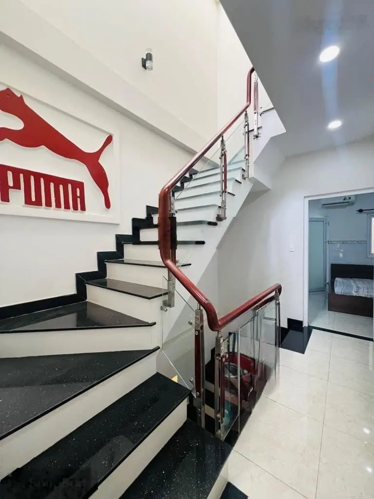 Nhà 4 tầng MTKD Khu Tên Lửa, sát MT Kinh Dương Vương, Quận 6 rất gần - 72m2 - MT Nhựa 12m có lề
