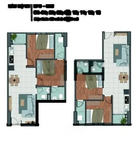 Bán gấp Tecco Home 62m2 chính chủ, 2PN, 2NVS, có sổ hồng, full nội thất, giá cả thương lượng vui vẻ