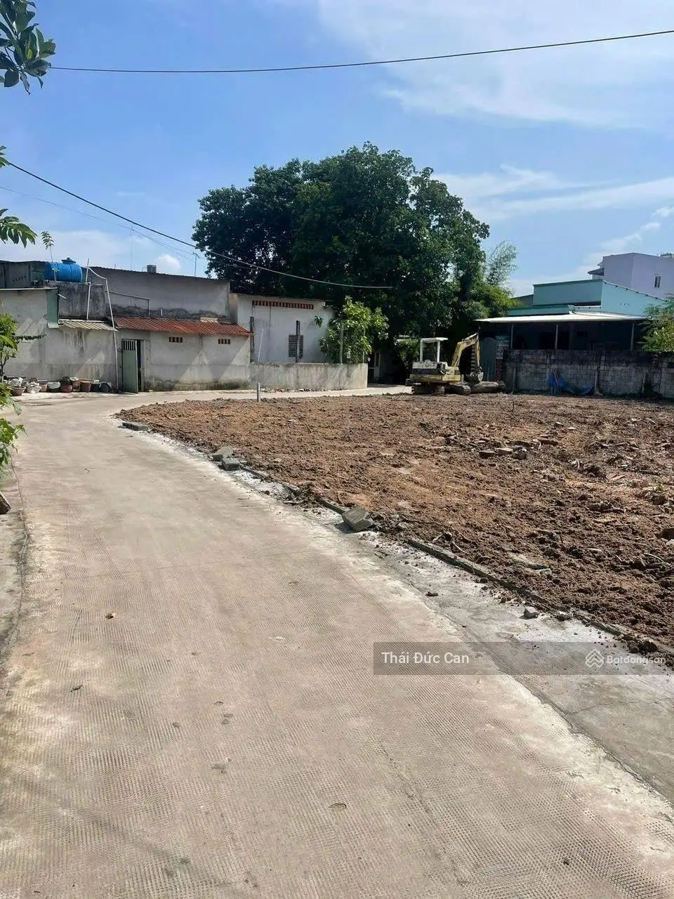 bán đất thị trấn bán dt 4*17 thổ cư hết đất đường thông, khu dân cư hiện hữu, xây dựng tự do
