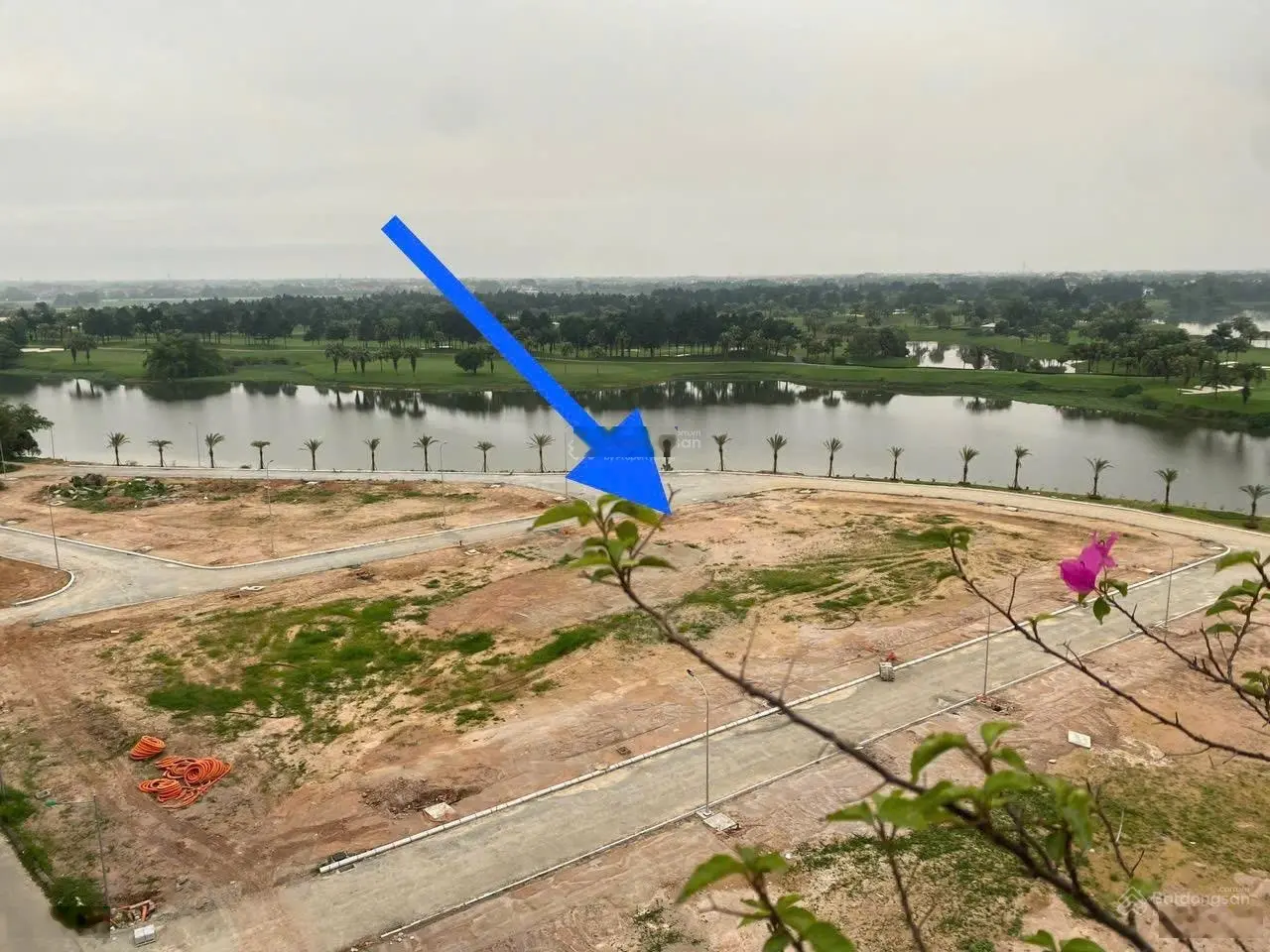 Lô biệt thự View Hồ và Sân Golf Đầm Vạc Khu Nam Đầm Vạc