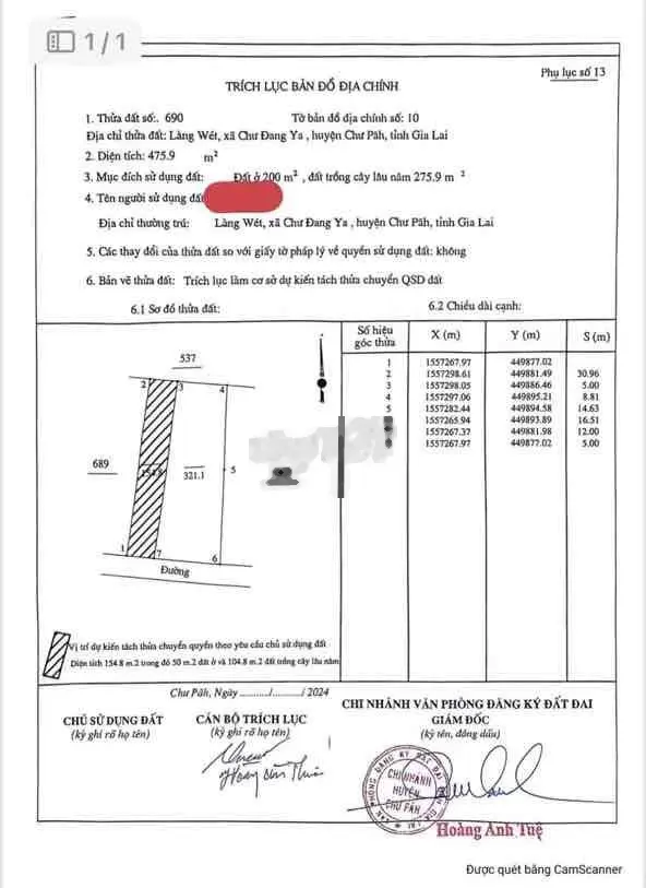 ❌❌Chỉ 200tr có lô đất cách Homstay Tiên Sơn 1km Gần đường tránh đông đ