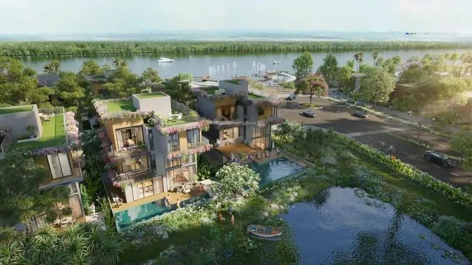 Biệt thự đơn lập độc bản EcoVillage, trực diện sông, bến du thuyền, duy nhất 1 căn suất ngoại giao