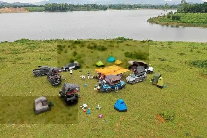 Bán siêu phẩm 6500m2 bám hồ Đồng Chanh, đường 2 ô tô, view triệu $ tại Lương Sơn - Hoà Bình