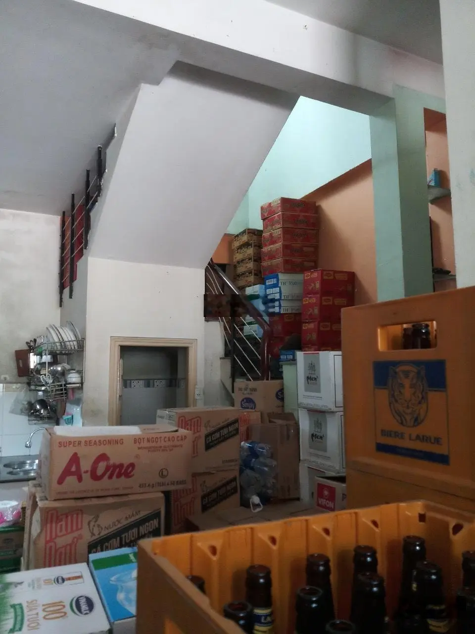 Bán nhà 2 tầng MT đường Trần Cao Vân đoạn gần Nguyễn Đức Trung DT 68m2 ngang 5m5 nở hậu. Gía 7tỷ9