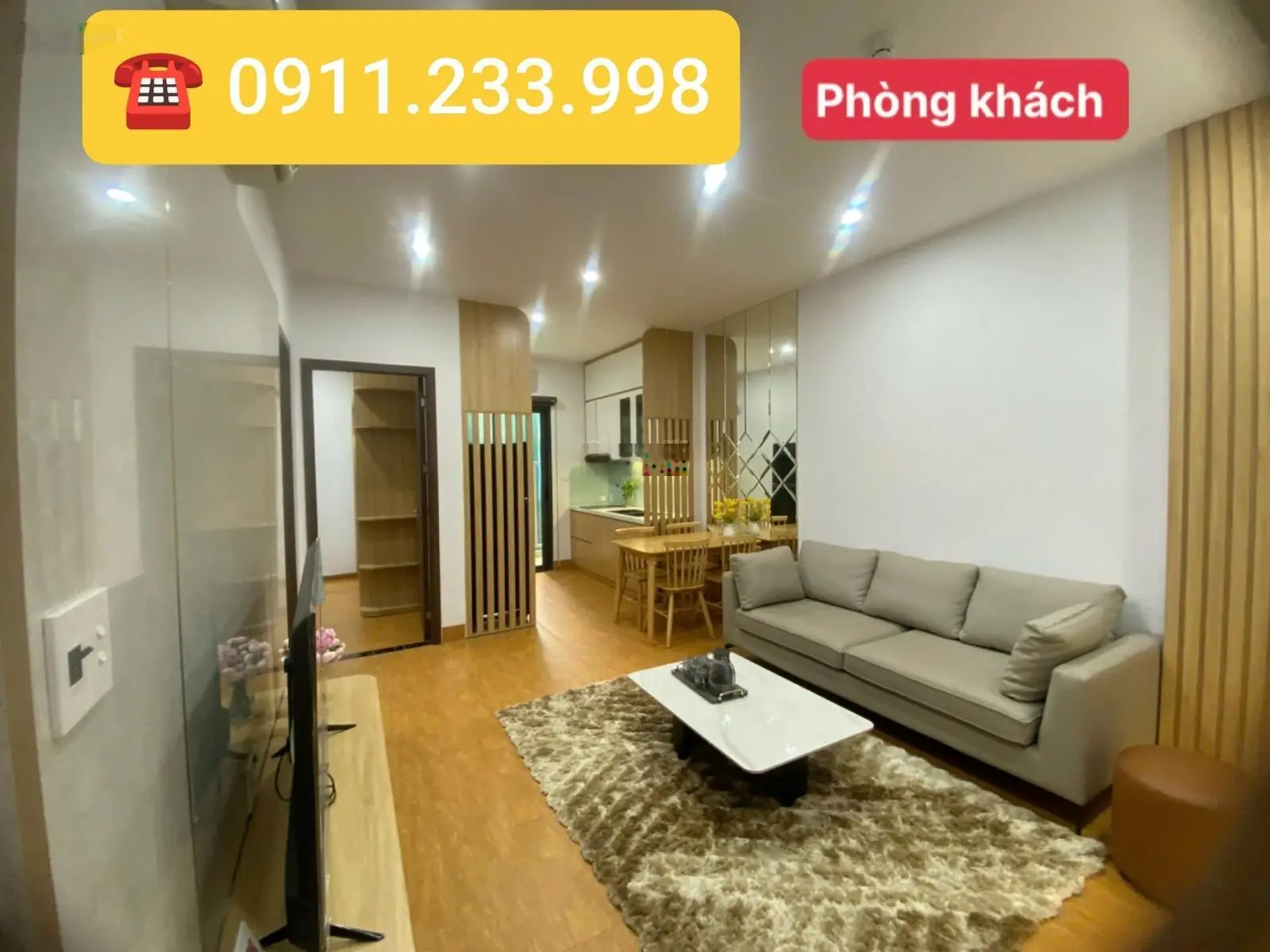 Bán căn hộ 58m2, 2PN + 2 logia+ 2wc