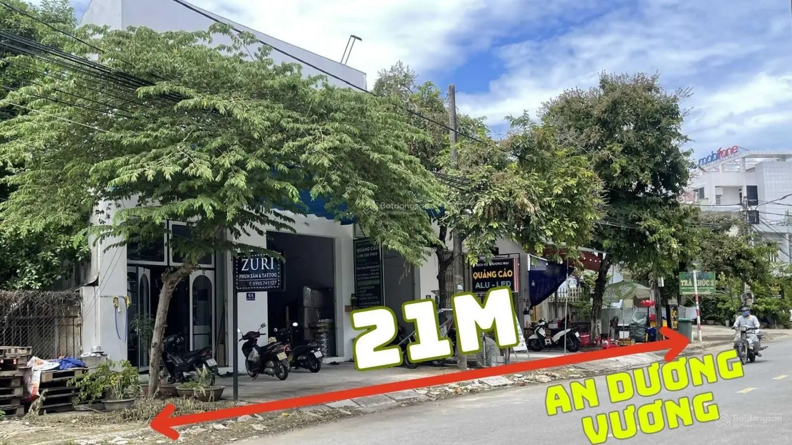 Bán đất mặt tiền An Dương Vương mặt tiền 21m