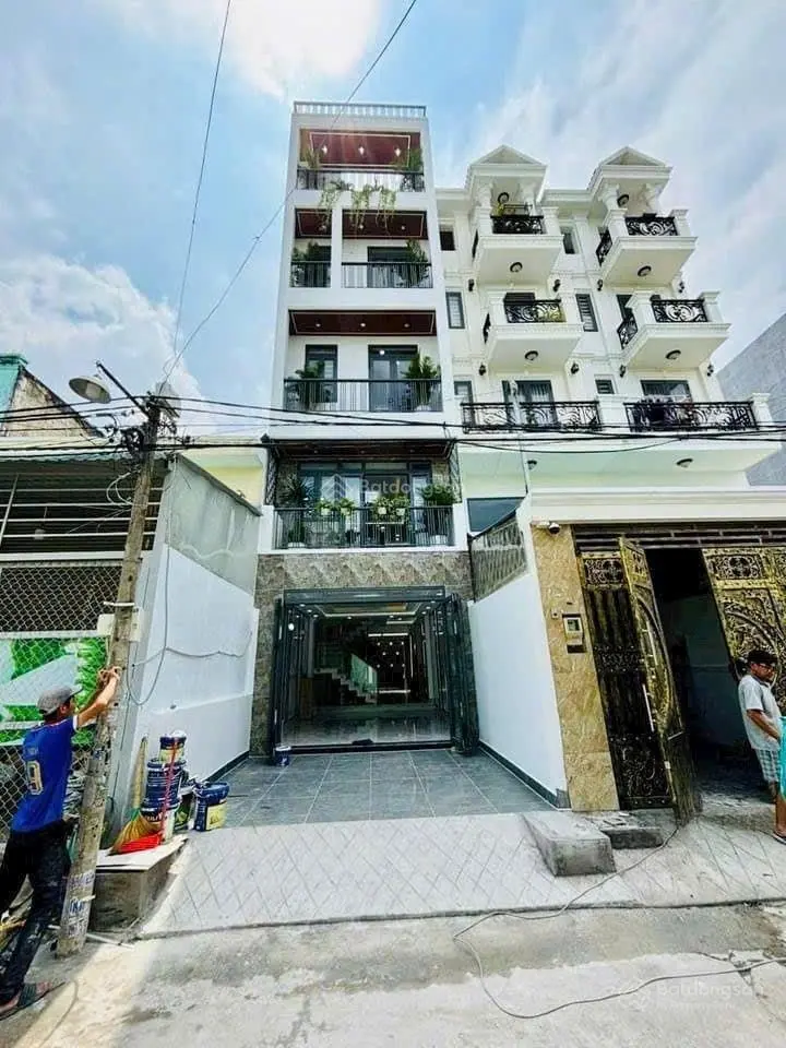 Nhà phố mới 100%, ngang 4x20m. Mặt tiền kinh doanh buôn bán đường Thạnh Xuân 39 - Quận 12