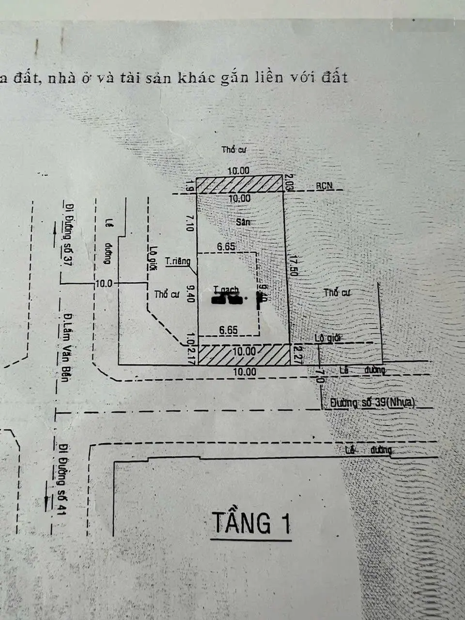 Bán nhà mt đường 85 tân quy quận.7