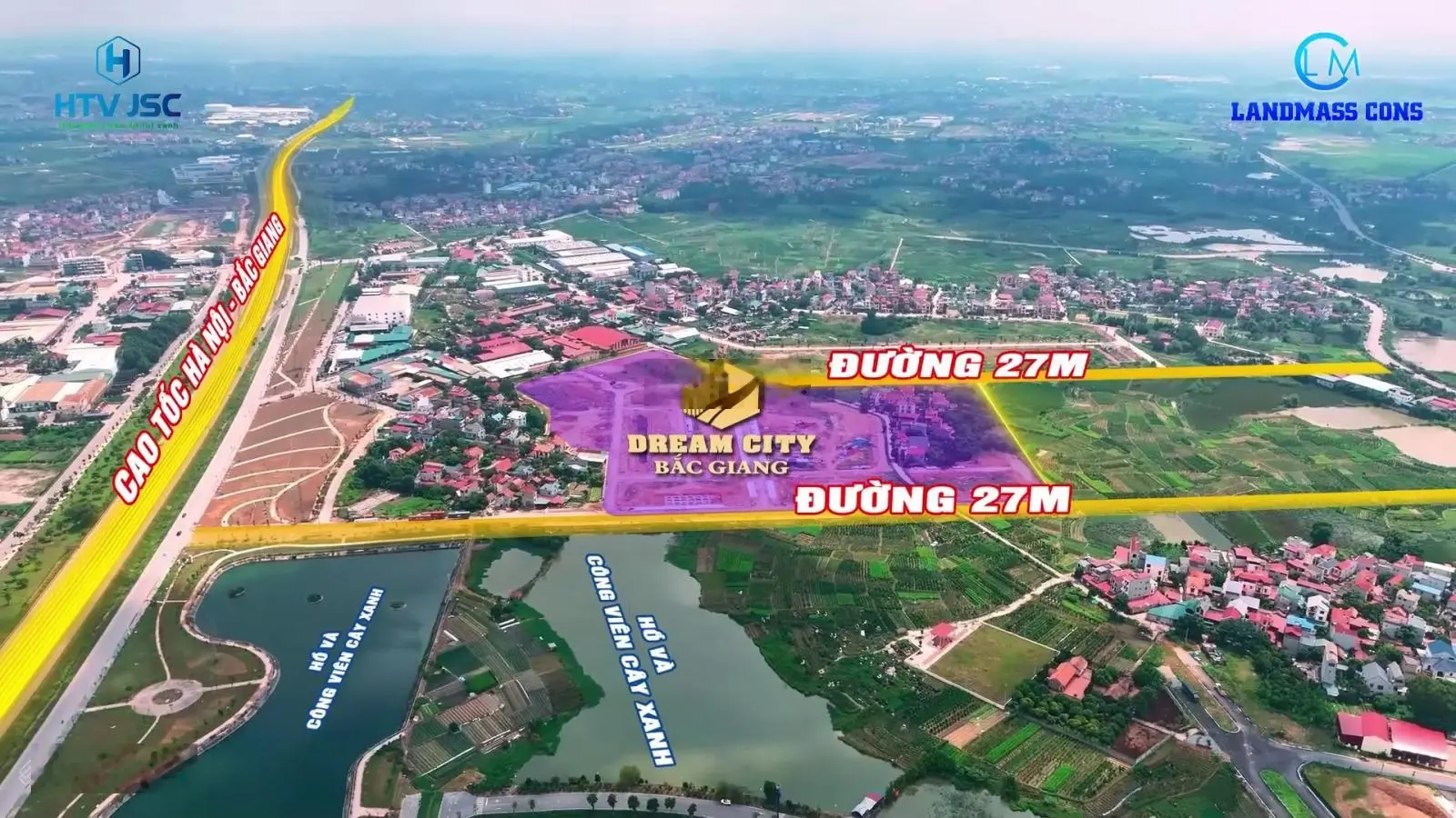 Bán đất nền dự án Dream City Bắc Giang, giá chỉ từ 2.8 tỷ