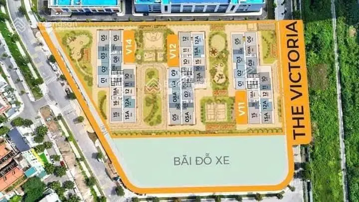 Nhận booking quỹ căn đẹp nhất dự án The Victoria thuộc dự án Vinhomes Smart City