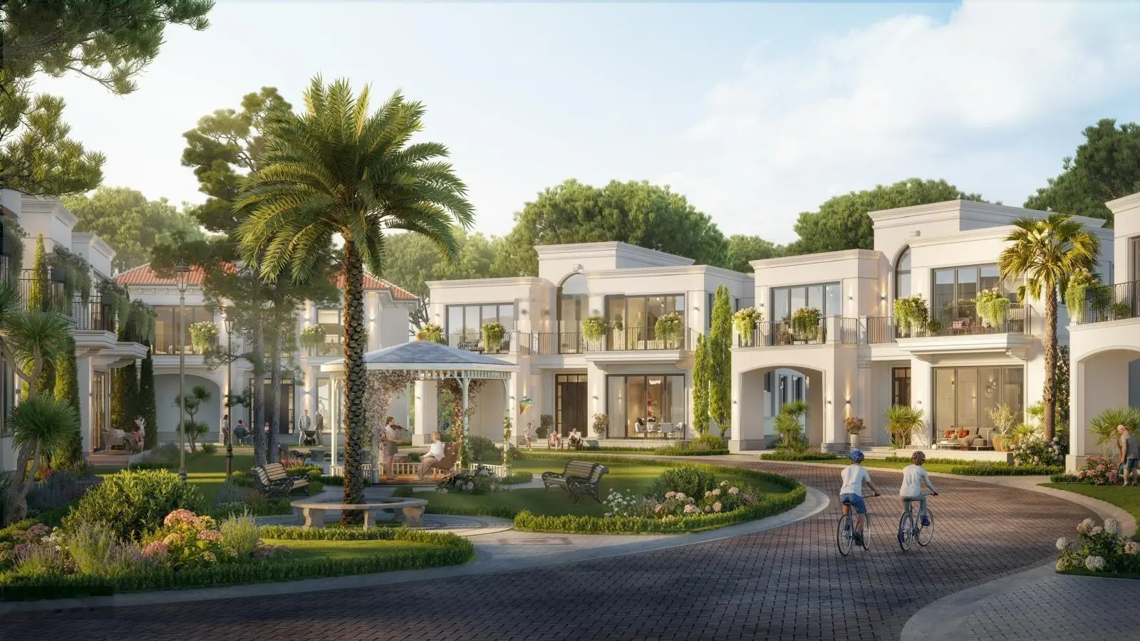 Dinh thự Park Village Hoạ Phẩm Châu Âu Tặng Ngay Mercedes chiết khấu 2,3 Tỷ, TT nhẹ nhàng 2 năm