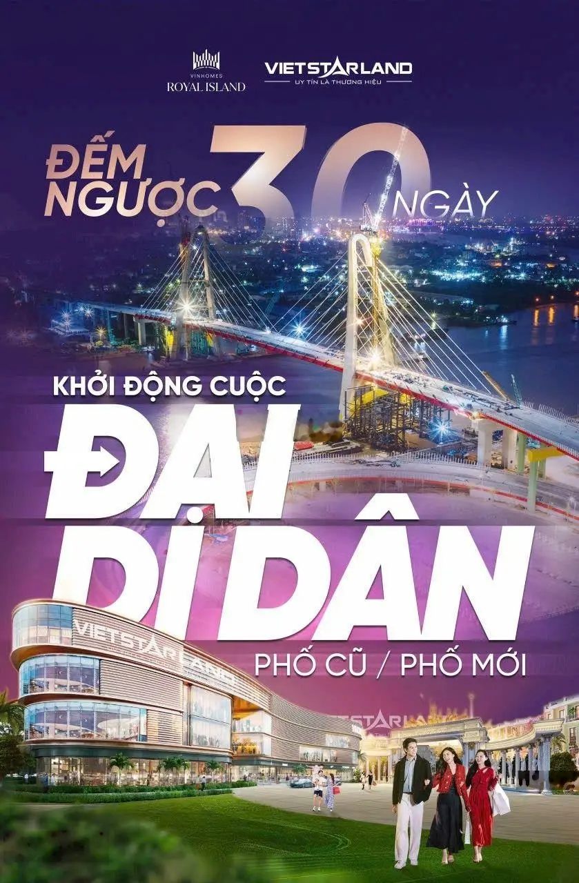 Bán Shophouse 3PN, 3WC Vinhomes Royal Island, Thủy Hà, Thủy Nguyên, Hải Phòng, 9,8 tỷ