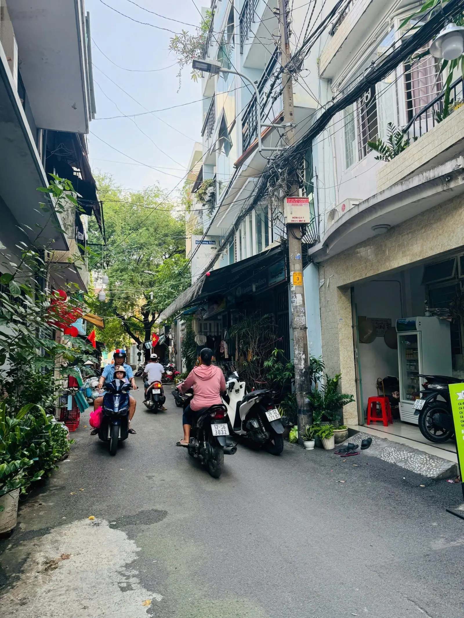 Bán nhà HXH 6m Hoàng Hoa Thám - Phường 6 - Bình Thạnh - ngang 4.6m - 3 tầng - 12.5 tỷ TL