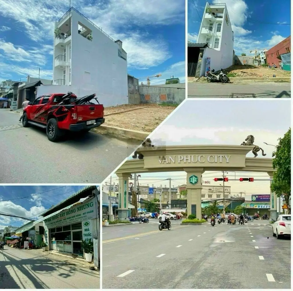bán đất mặt tiền 93m2 Thổ Cư đường 520 QL13 Hiệp Bình Phước giá 6ty3