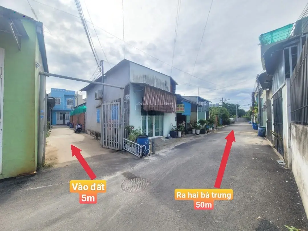 2 tỷ 8 TL 104m2 (5x21) cách BigC Dĩ An 500m, bán đất cách đường Hai Bà Trưng 50m