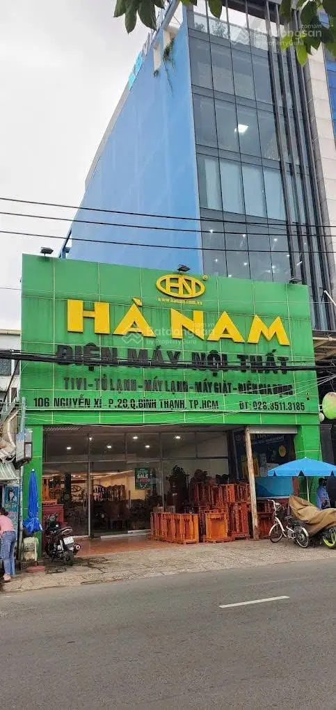 Bán nhà 441 Điện Biên Phủ, P. 25, Bình Thạnh DT 8,8x32m giá 20 tỷ. CTXD: Hầm + 7 tầng