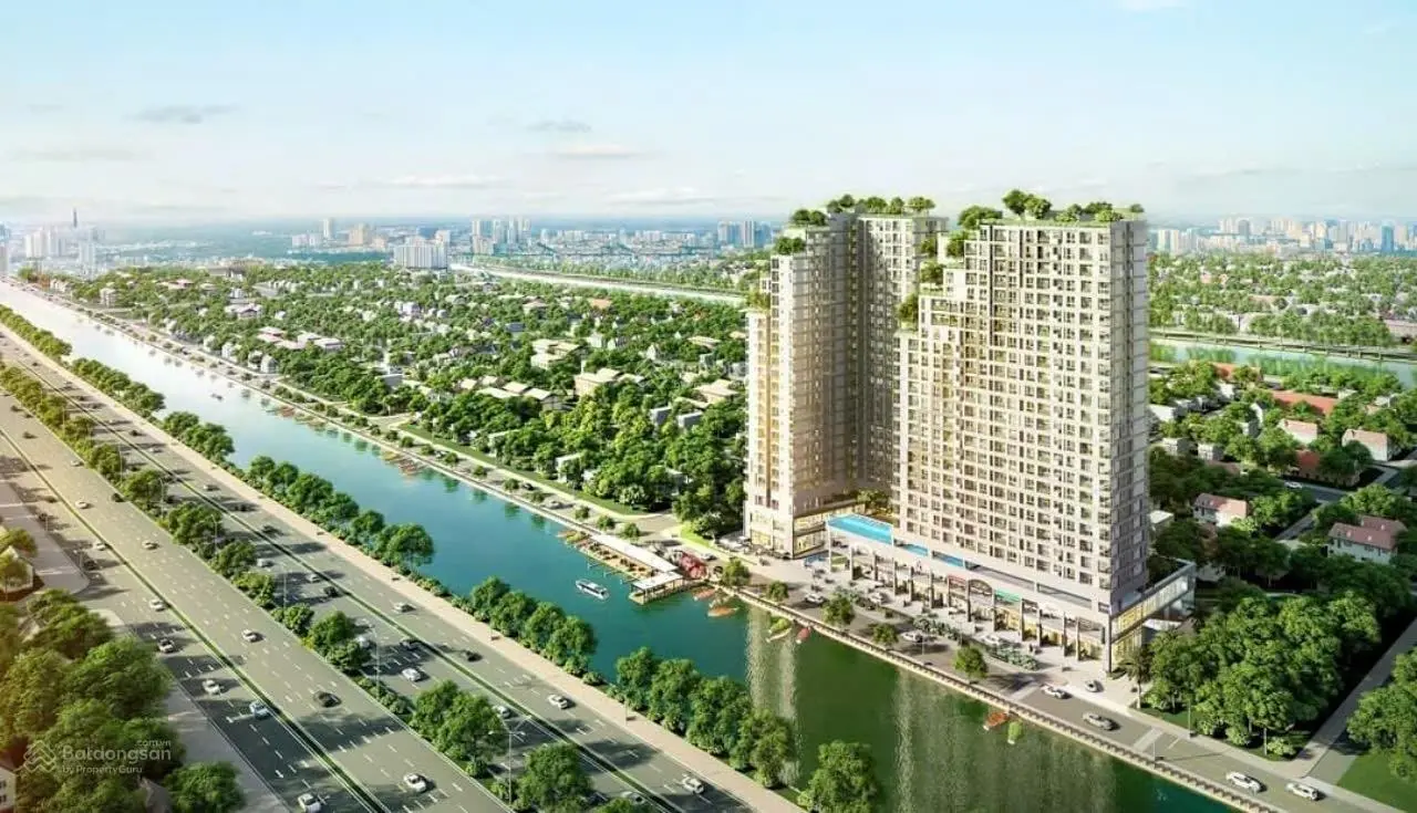 Căn hộ có sân vườn view sông, Q8. 80m2, trả trước 2 tỷ vào ở ngay. LH: 0394 000 *** Oanh