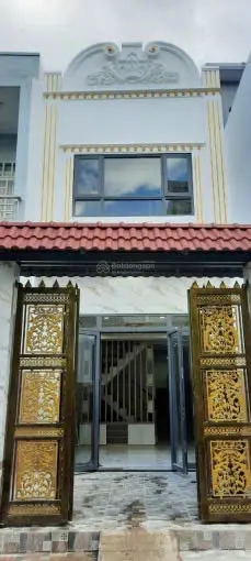Nhà đẹp mới xây ở đ.an phú tây hưng long, bình chánh. dt 76,5m2 ngang 4,5 1ty530 ra quốc lộ1a 800m